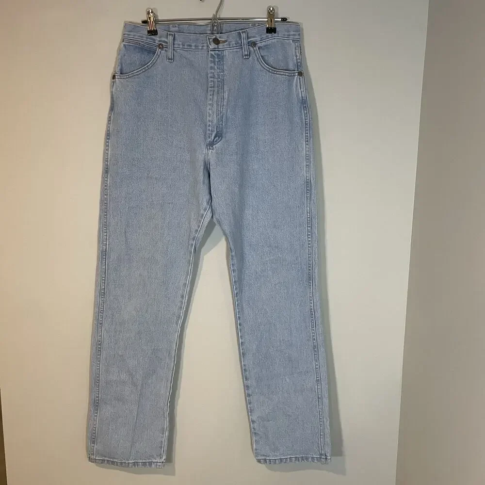 WRANGLER Jeans Women's Sz 15 High Rise Slim Fit Cowboy Cut Classic 14MWZGH 34x32